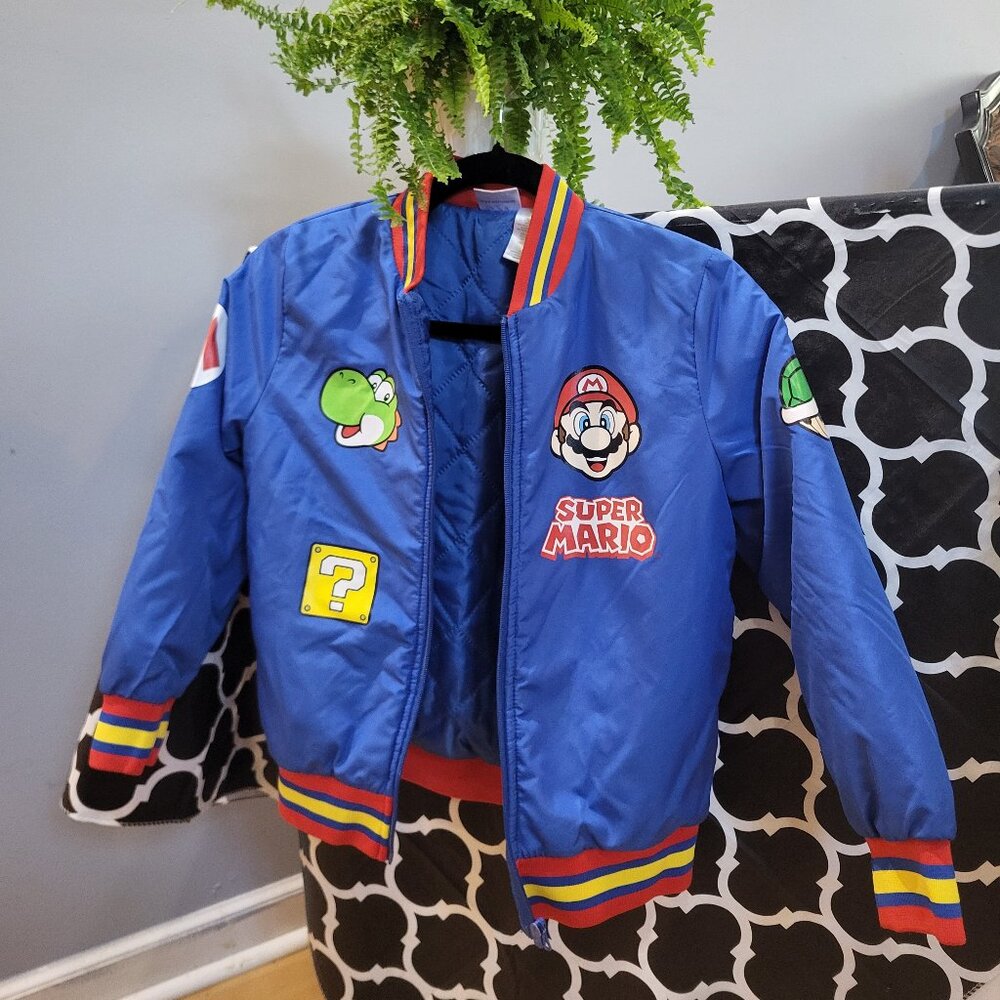 Nintendo Super Mario Bomber Jacket, Mario and Luigi Bomber Jacket